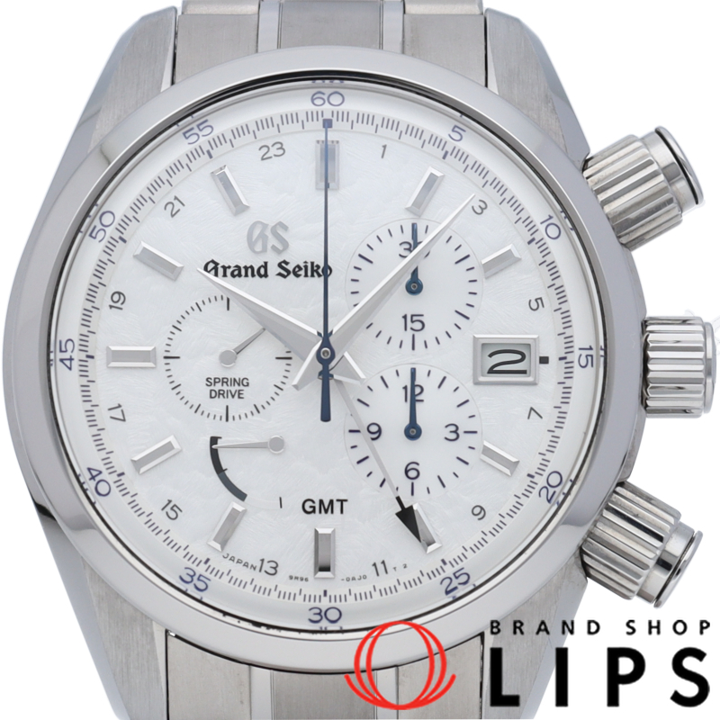 グランドセイコー スプリングドライブ クロノグラフ GMT 43.5mm シュカブラ 15周年記念 世界限定700本
