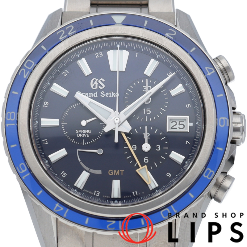 グランドセイコー スプリングドライブ クロノグラフ GMT 45.3mm 15周年記念 世界限定700本