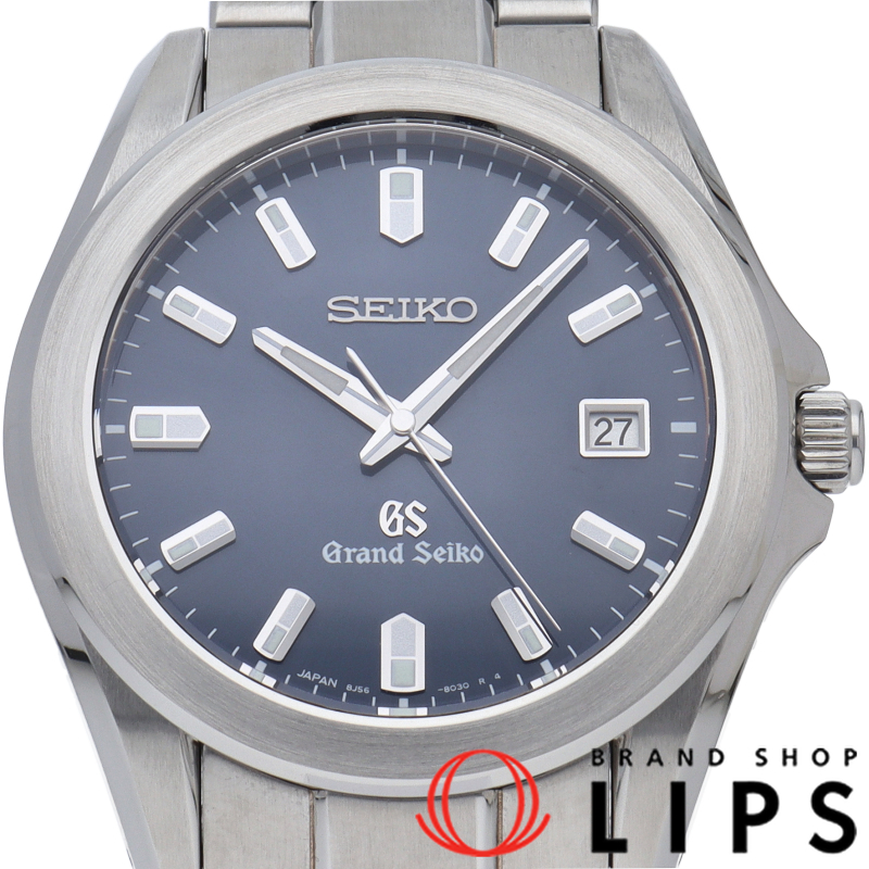 グランドセイコー メンズ時計 クォーツ ブルー