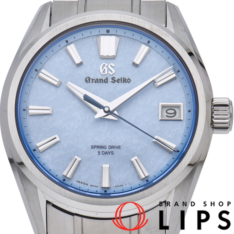 グランドセイコー スプリングドライブ 40mm 雪白ブルー AJHH特別限定 エボリューション 9 コレクション