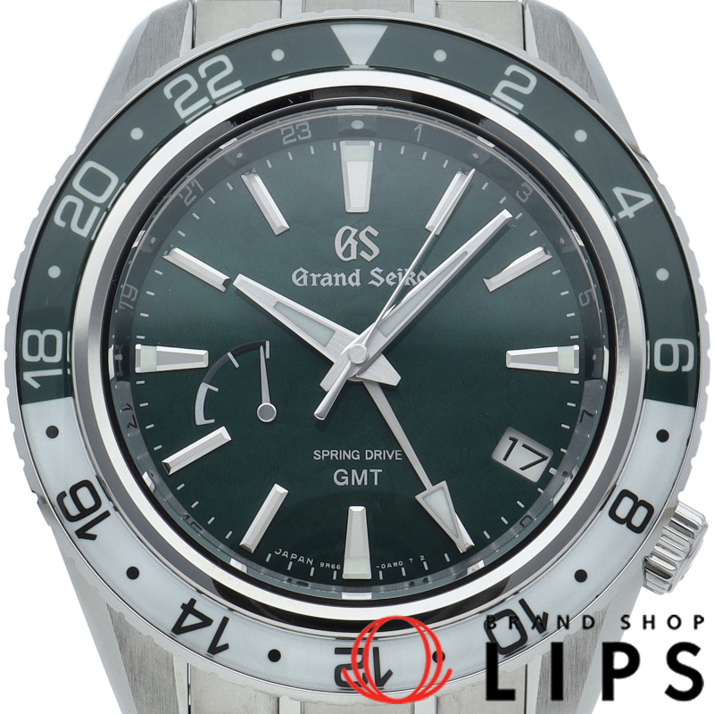 グランドセイコー スプリングドライブ GMT 40mm スポーツコレクション グリーン