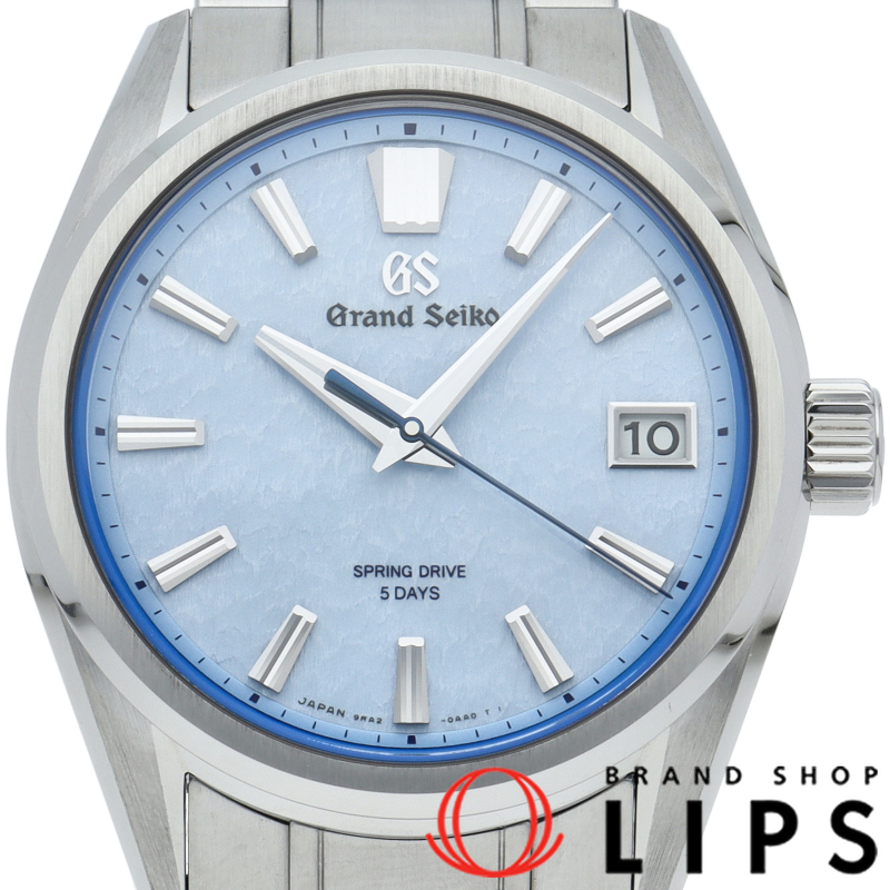 グランドセイコー スプリングドライブ 40mm 雪白ブルー AJHH特別限定 エボリューション 9 コレクション