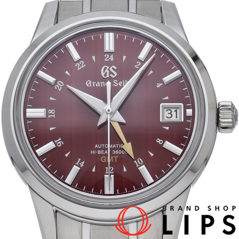 グランドセイコー メカニカル ハイビート 36000 GMT 39.5mm 床もみじ エレガンス コレクション