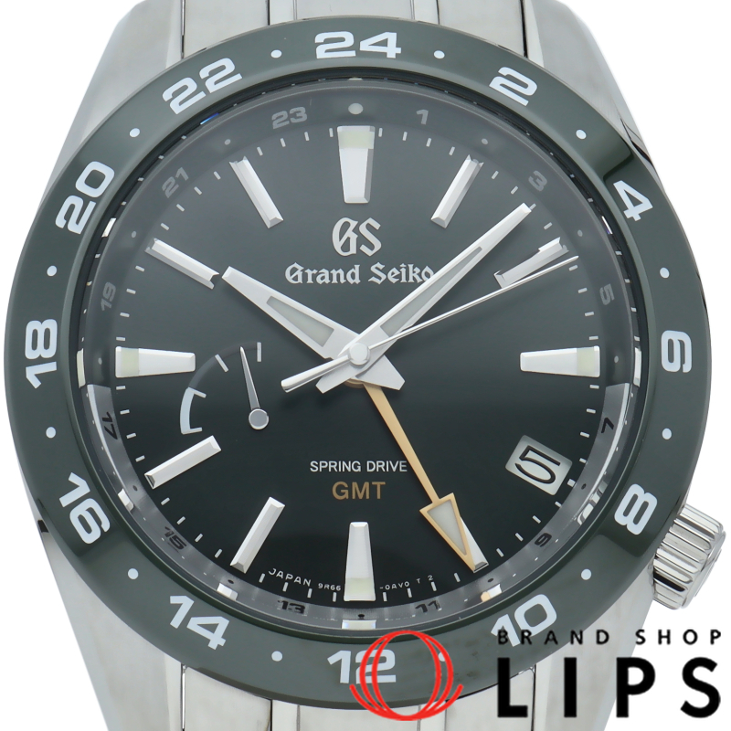 グランドセイコー スプリングドライブ GMT 40.5mm スポーツコレクション グリーン