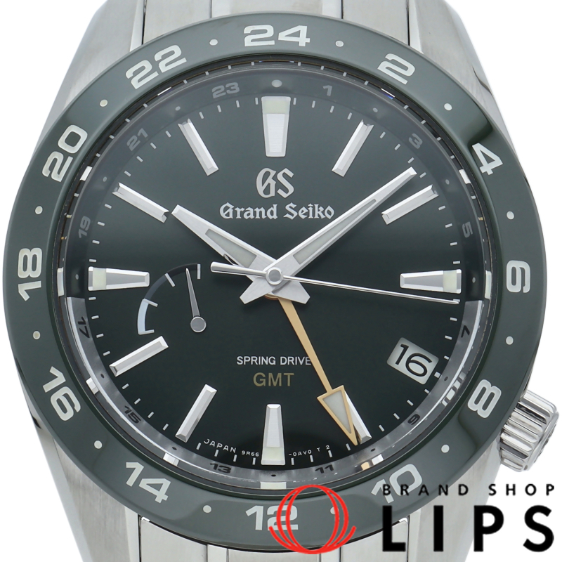 グランドセイコー スプリングドライブ GMT 40.5mm スポーツコレクション グリーン