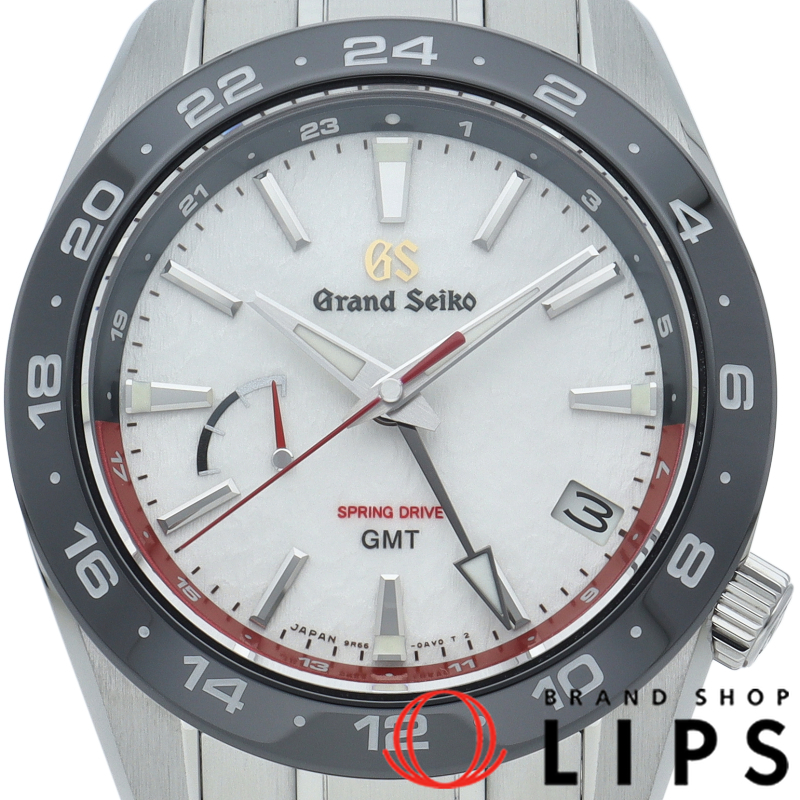 グランドセイコー スプリンドライブ GMT 40.5mm AJHH創立20周年記念 世界限定500本