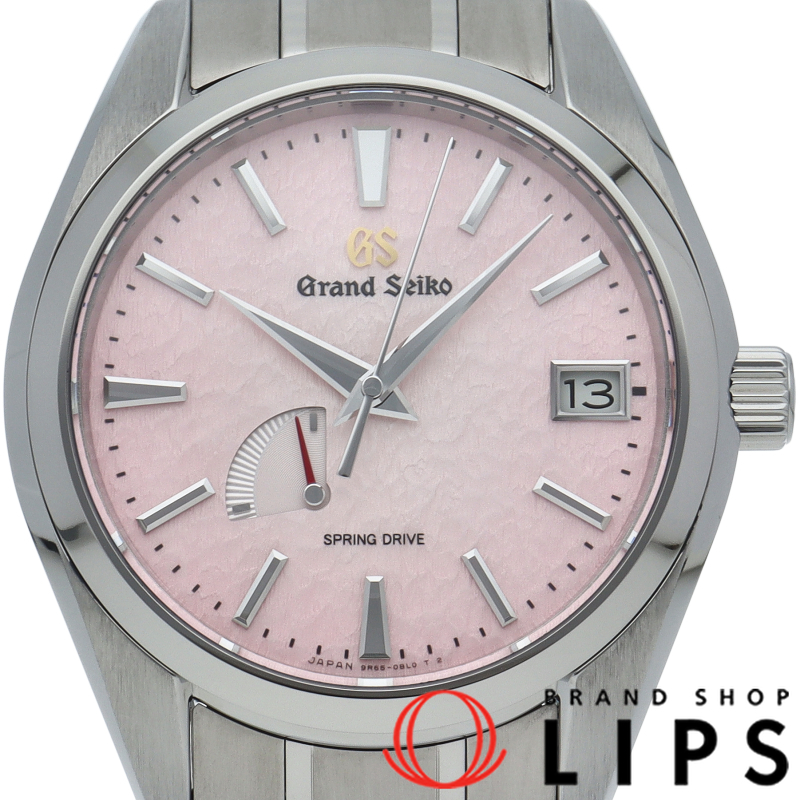 グランドセイコー スプリングドライブ 41mm ピンク 20周年記念 世界限定1500本
