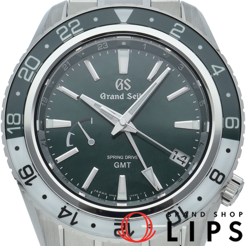 グランドセイコー スプリングドライブ GMT 40mm スポーツコレクション グリーン