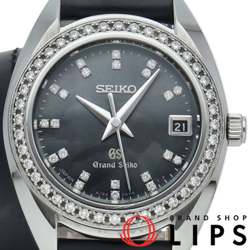 グランドセイコー レディース時計 ダイヤベゼル シェル エレガンスコレクション