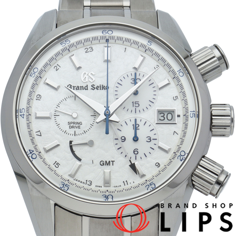 グランドセイコー スプリングドライブ クロノグラフ GMT 43.5mm シュカブラ 15周年記念 世界限定700本