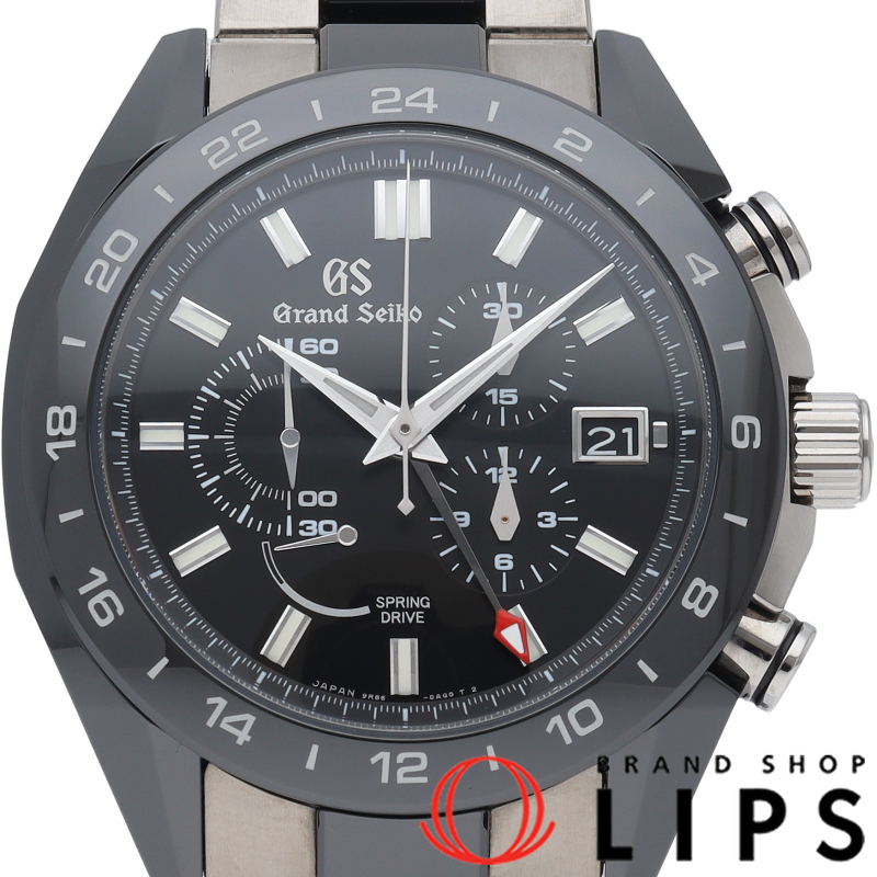 グランドセイコー スプリングドライブ クロノグラフ GMT 46.4mm スポーツコレクション