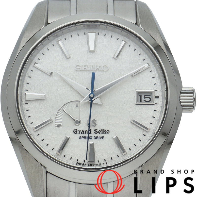 グランドセイコー スプリングドライブ 41mm
 雪白 マスターショップ限定 SEIKO文字盤