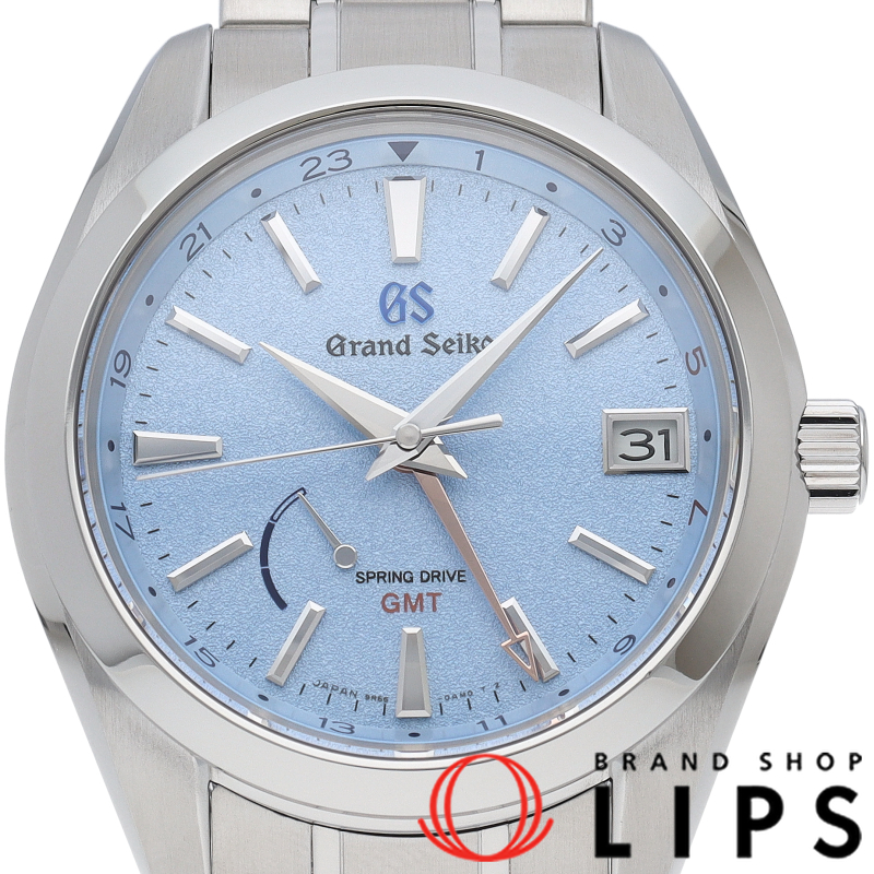 グランドセイコー スプリングドライブGMT 41mm 御空色 銀座和光75周年記念 世界限定75本