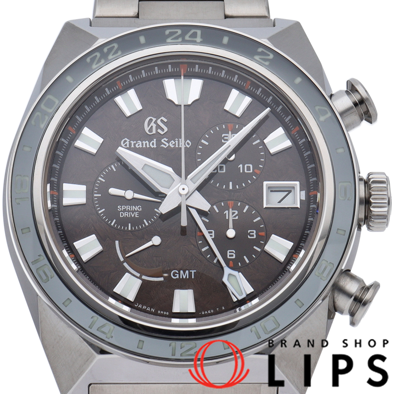 グランドセイコー スプリングドライブ クロノグラフ GMT 44.5mm 20周年記念 世界限定500本