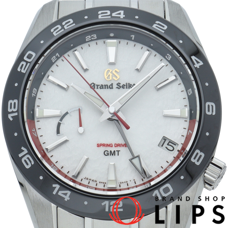 グランドセイコー スプリンドライブ GMT 40.5mm AJHH創立20周年記念 世界限定500本