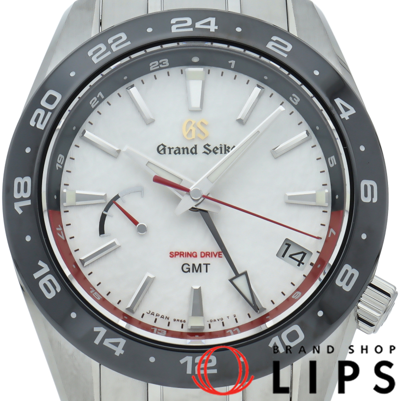グランドセイコー スプリンドライブ GMT 40.5mm AJHH創立20周年記念 世界限定500本