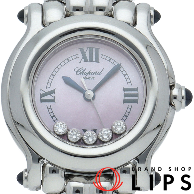 ハッピースポーツSM ウォッチ 5Pダイヤ シェル