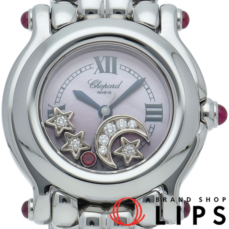 ハッピースポーツSM ウォッチ ムーンスターダイヤ シェル