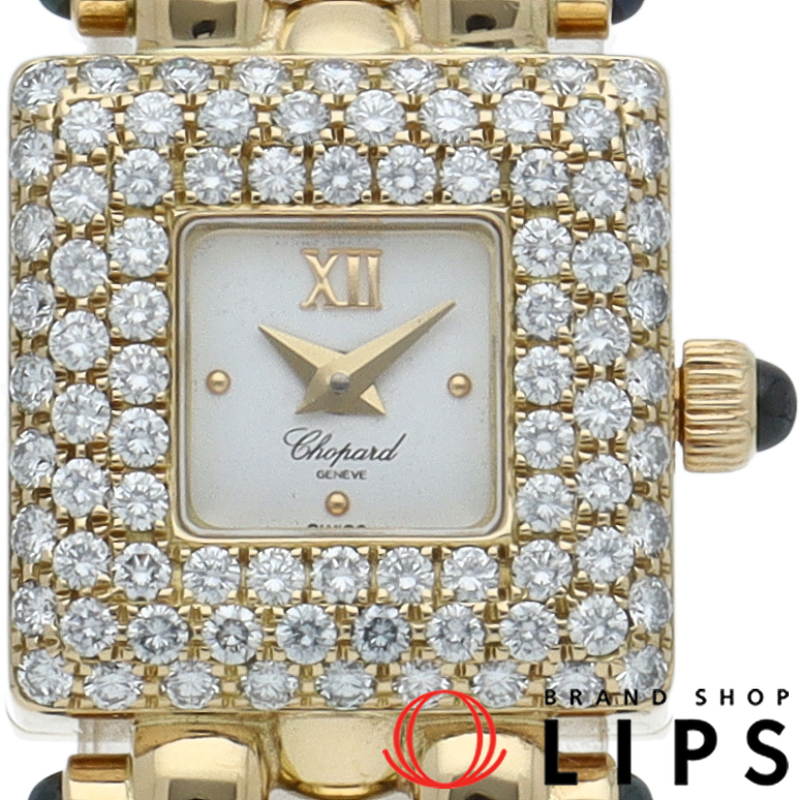 ハッピーダイヤモンド ウォッチ ダイヤベゼル 手巻 OH済