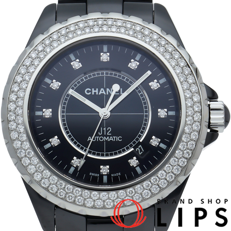 J12 ウォッチ 42mm ダイヤベゼル 12Pダイヤ オートマチック