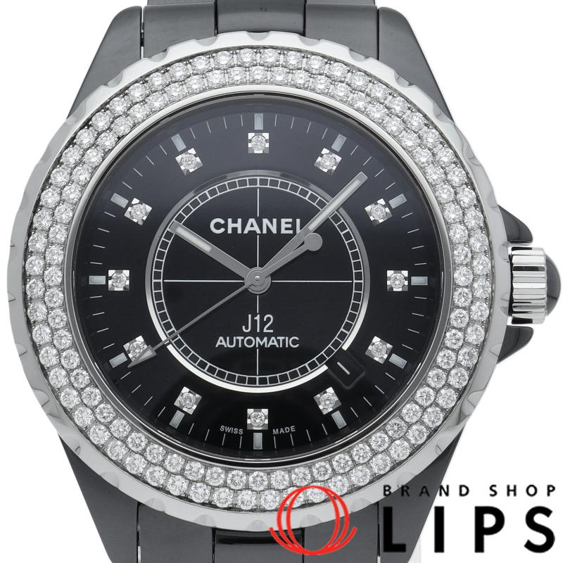 J12 ウォッチ 42mm ダイヤベゼル 12Pダイヤ オートマチック