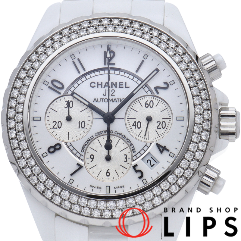 J12 ウォッチ 41mm クロノグラフ ダイヤベゼル