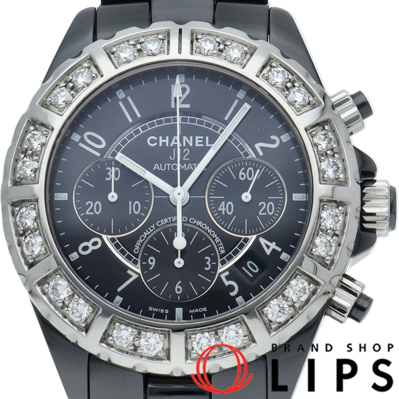 J12 ウォッチ 41mm クロノグラフ ラージダイヤベゼル