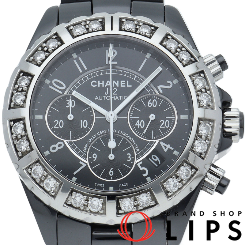 J12 ウォッチ 41mm クロノグラフ ラージダイヤベゼル