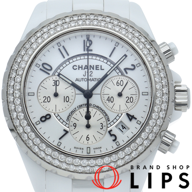 J12 ウォッチ 41mm クロノグラフ ダイヤベゼル
