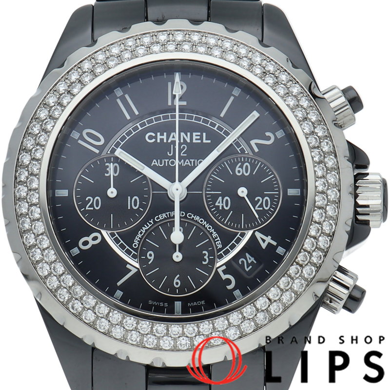 J12 ウォッチ 41mm クロノグラフ ダイヤベゼル