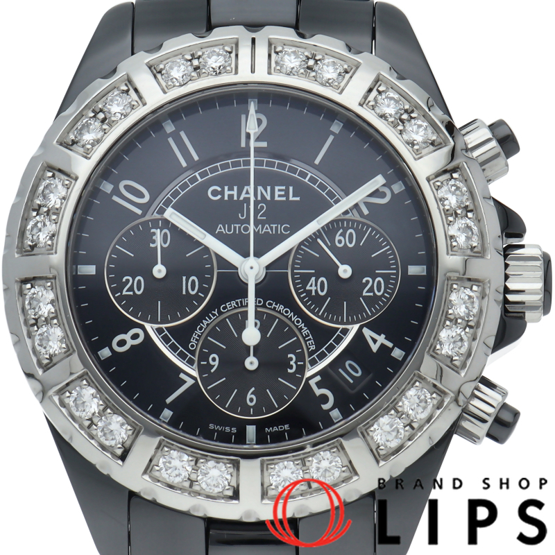 J12 ウォッチ 41mm クロノグラフ ラージダイヤベゼル