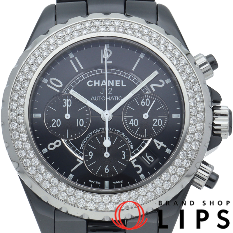 J12 ウォッチ 41mm クロノグラフ ダイヤベゼル メーカーOH済(保証期間中)