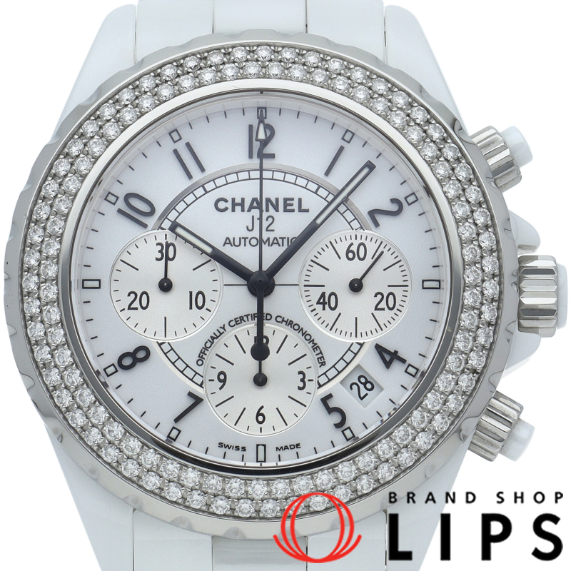 J12 ウォッチ 41mm クロノグラフ ダイヤベゼル