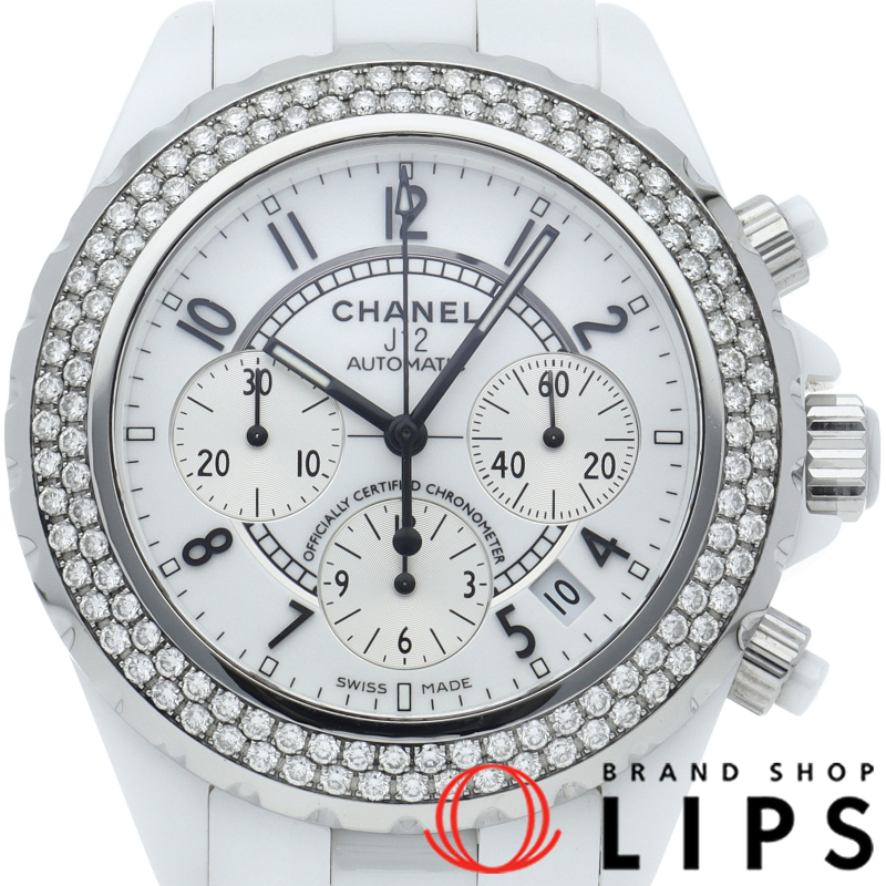 J12 ウォッチ 41mm クロノグラフ ダイヤベゼル