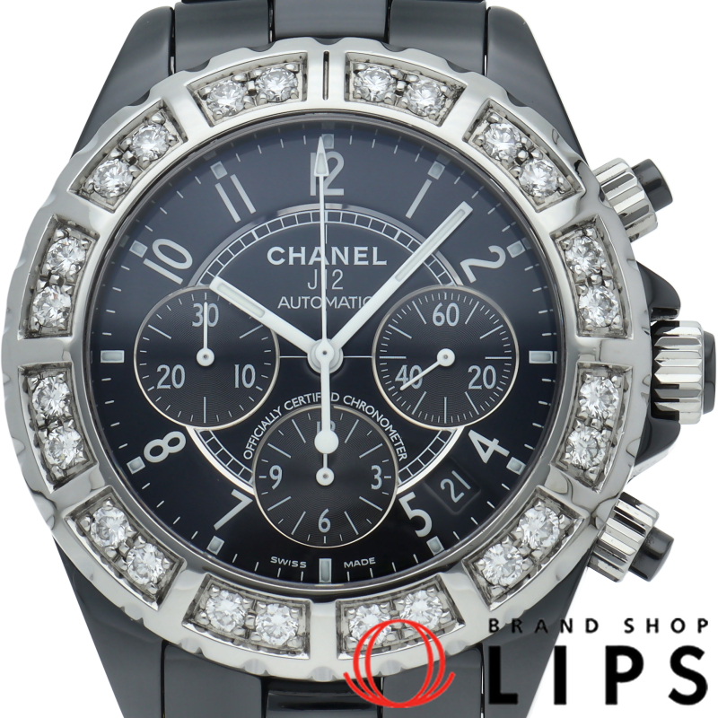 J12 ウォッチ 41mm クロノグラフ ラージダイヤベゼル