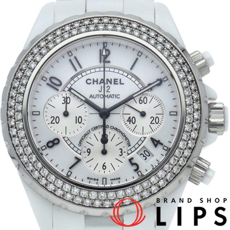 J12 ウォッチ 41mm クロノグラフ ダイヤベゼル