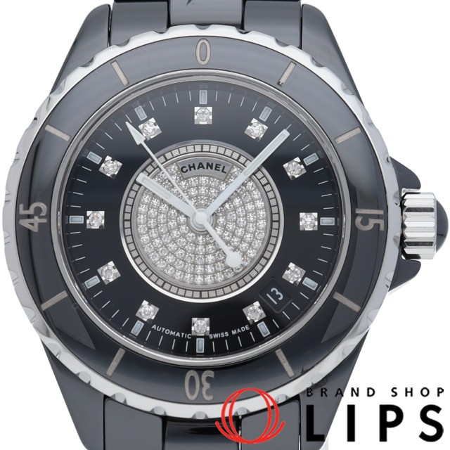 J12 38mm オートマチック 12Pダイヤ センターダイヤ