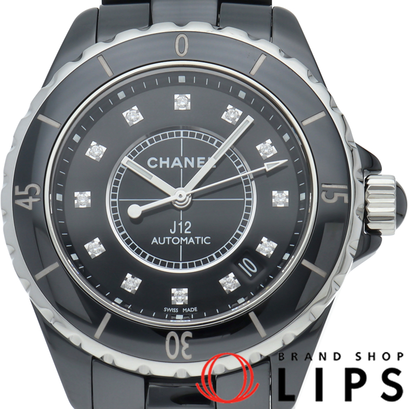 J12 ウォッチ 38mm 12Pダイヤ オートマチック OH済