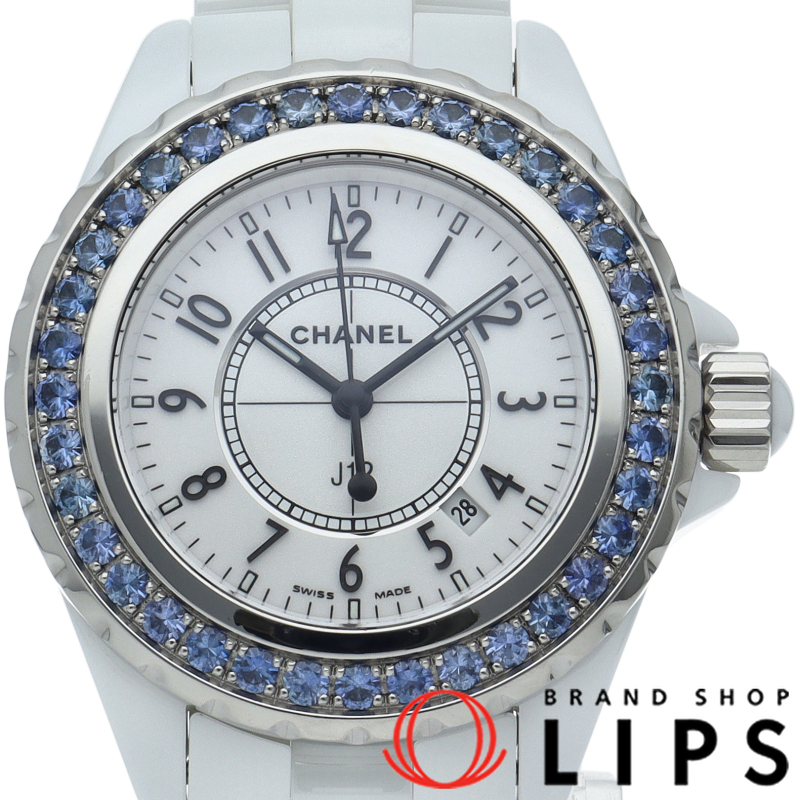 J12 ウォッチ 33mm ブルーサファイアベゼル