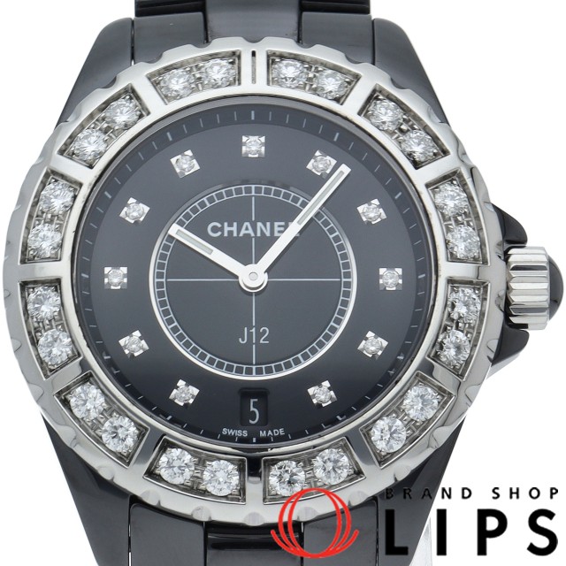 J12 38mm ラージ ダイヤベゼル 11Pダイヤ メーカーOH済(保証期間中)