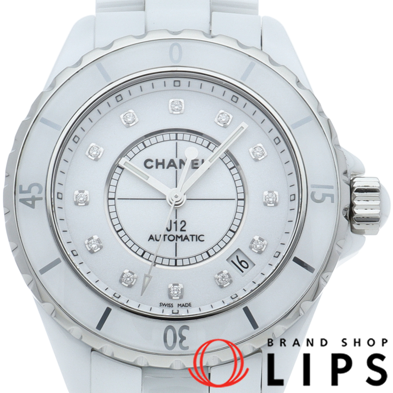 J12 ウォッチ 38mm 8Pダイヤ オートマチック
