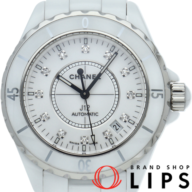 J12 ウォッチ 38mm 8Pダイヤ オートマチック