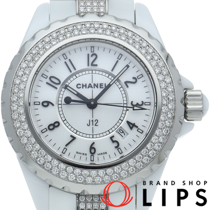 J12 ウォッチ 33mm ダイヤベゼル ダイヤブレス