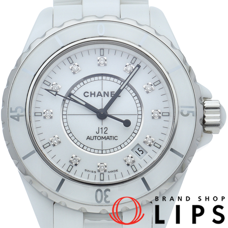 J12 ウォッチ 38mm 8Pダイヤ オートマチック