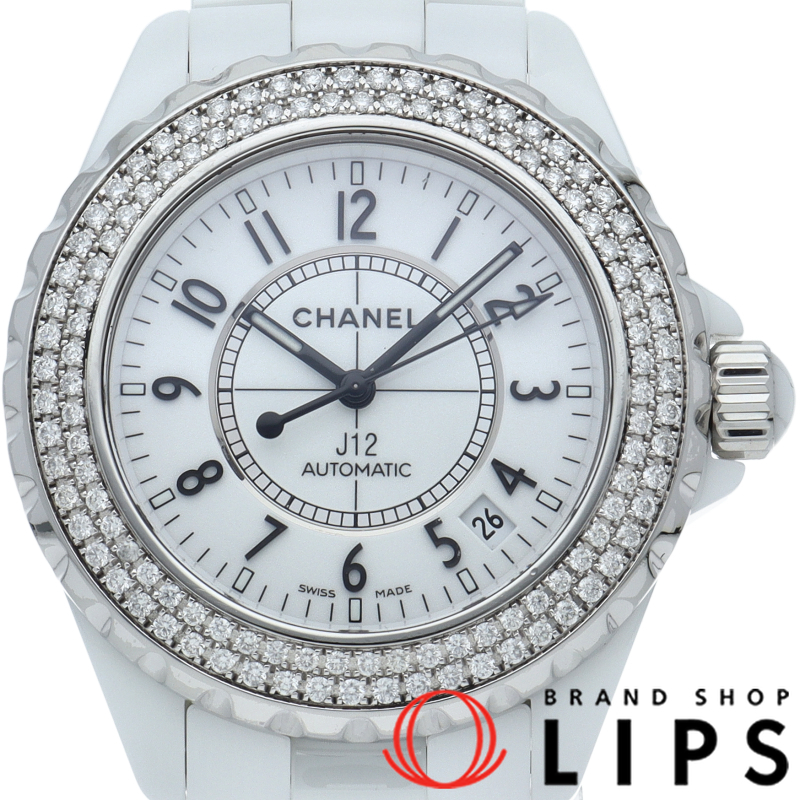 J12 ウォッチ 38mm アフターダイヤベゼル 純正ベゼル付