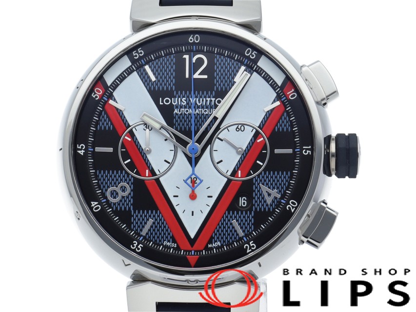 タンブール ダミエ コバルト V クロノグラフ オートマチック