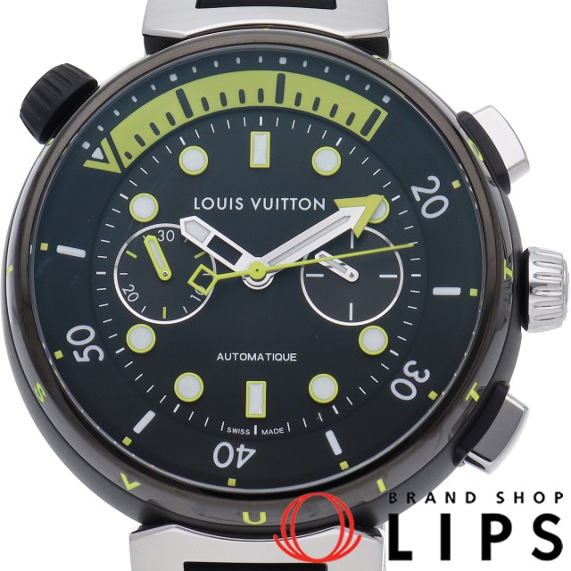 タンブール オートマティック ストリート ダイバー クロノグラフ ネオンブラック