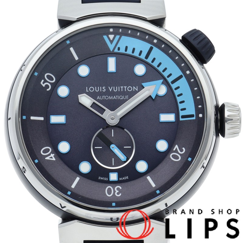 タンブール ストリート ダイバー スカイライン ブルー オートマチック