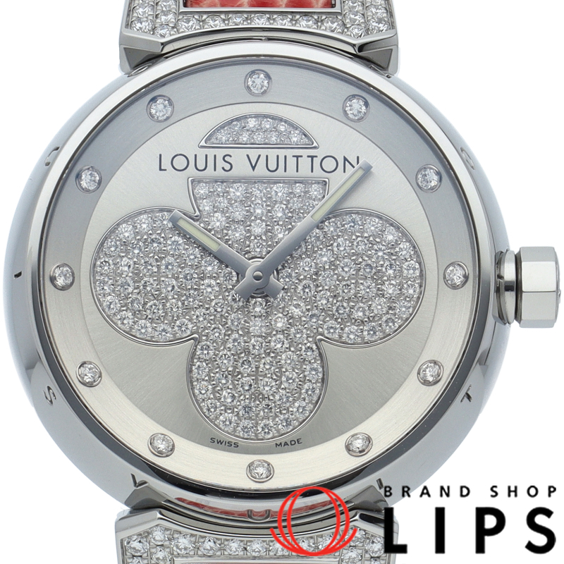 タンブール フォーエヴァー ウォッチ 12Pダイヤ ダイヤ文字盤 ラグダイヤ