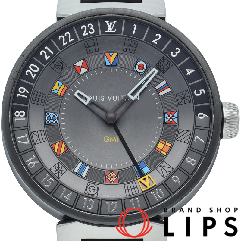 タンブール ムーンデュアルタイム GMT ウォッチ 44mm